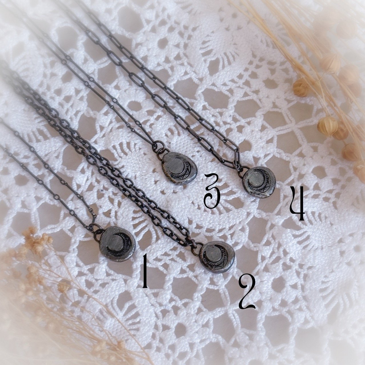 Luna Pendant (Recycled Sterling Silver) - Ready to Ship