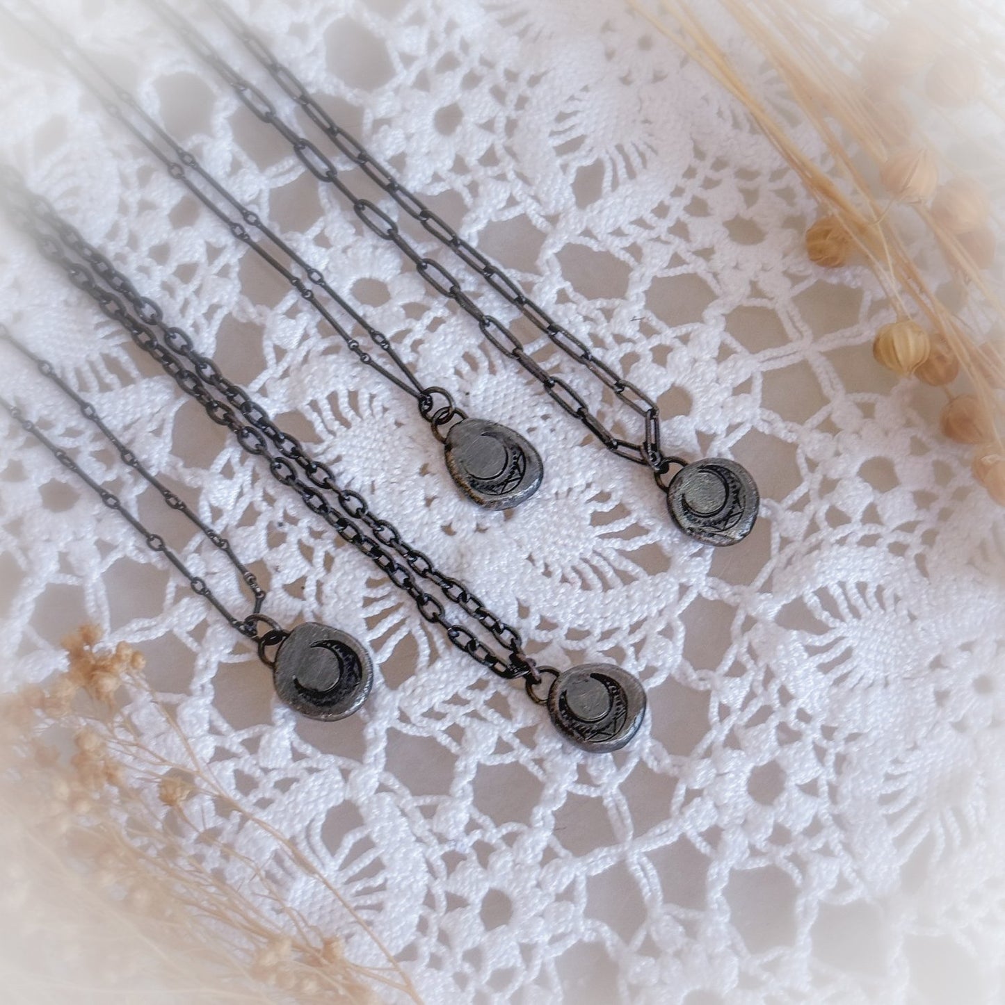 Luna Pendant (Recycled Sterling Silver) - Ready to Ship