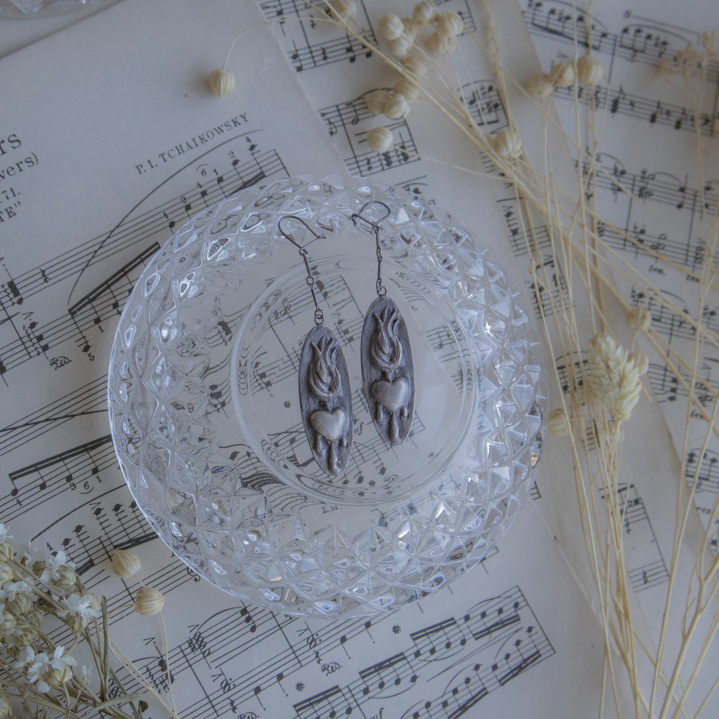 Heart of Cups - Earrings - Made to Order