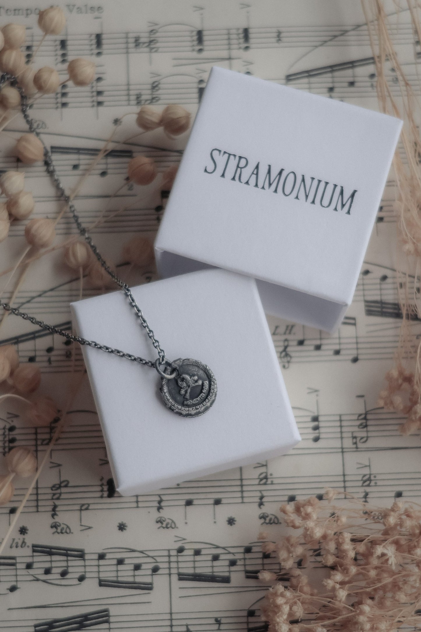Memento Mori - Necklace - Ready to Ship