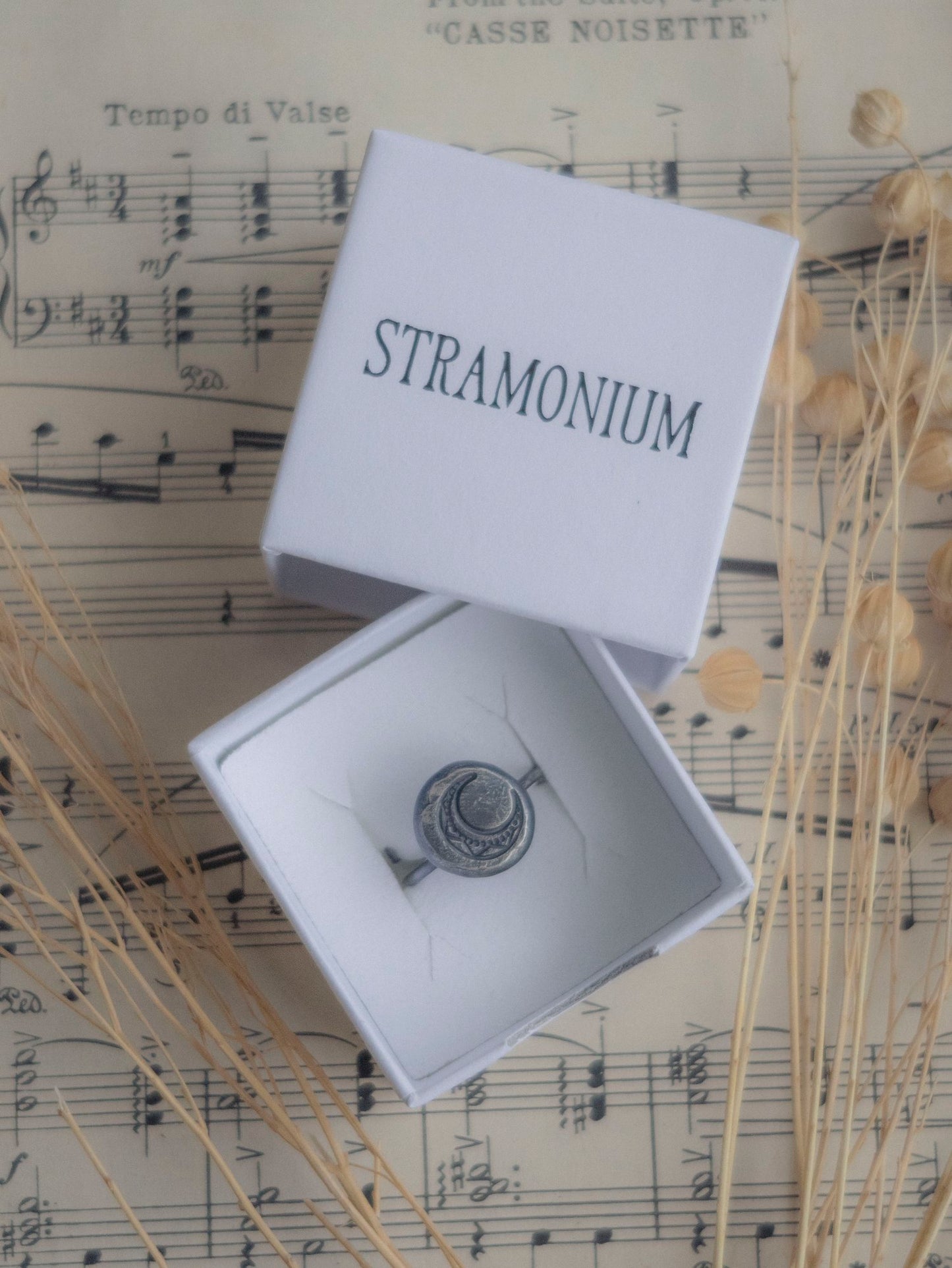 Luna Adjustable Ring (Recycled Sterling Silver) - Made to Order