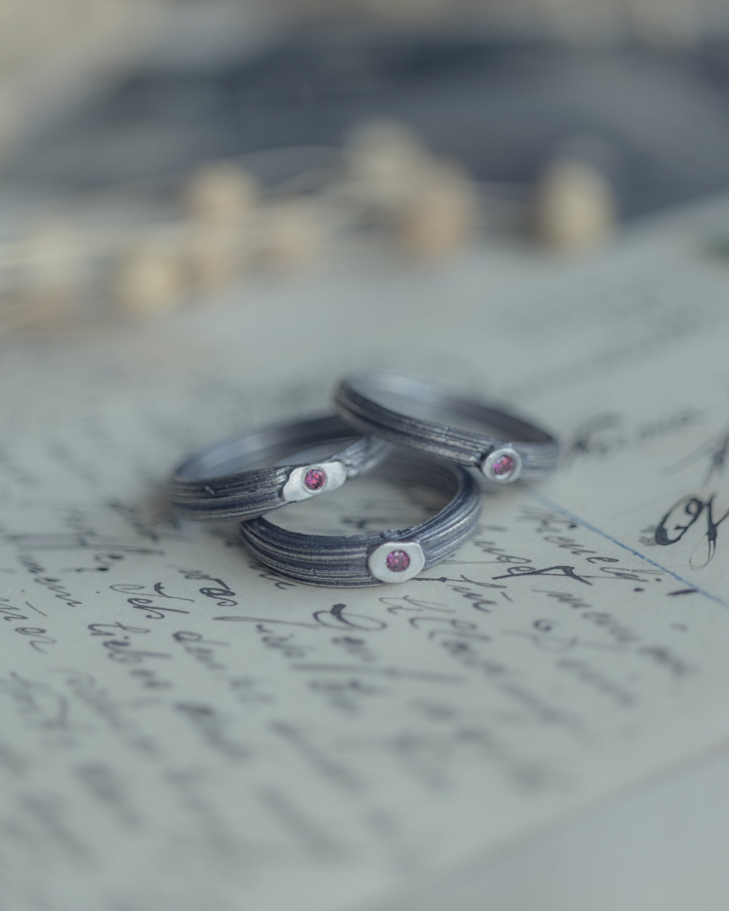 Red Valentine - Size US 7.25 OOAK Ring - Ready to Ship