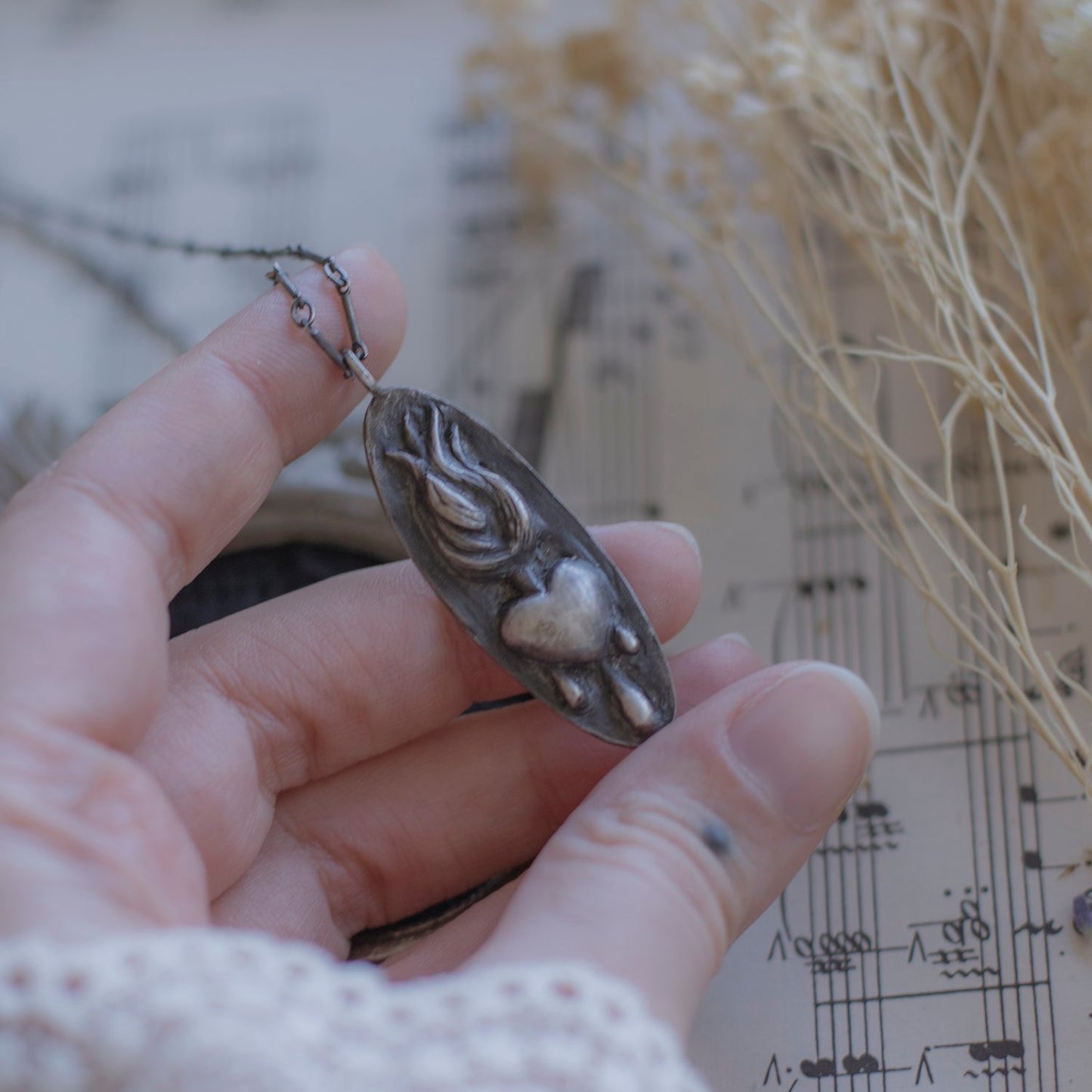Heart of Cups - Necklace - Made to Order