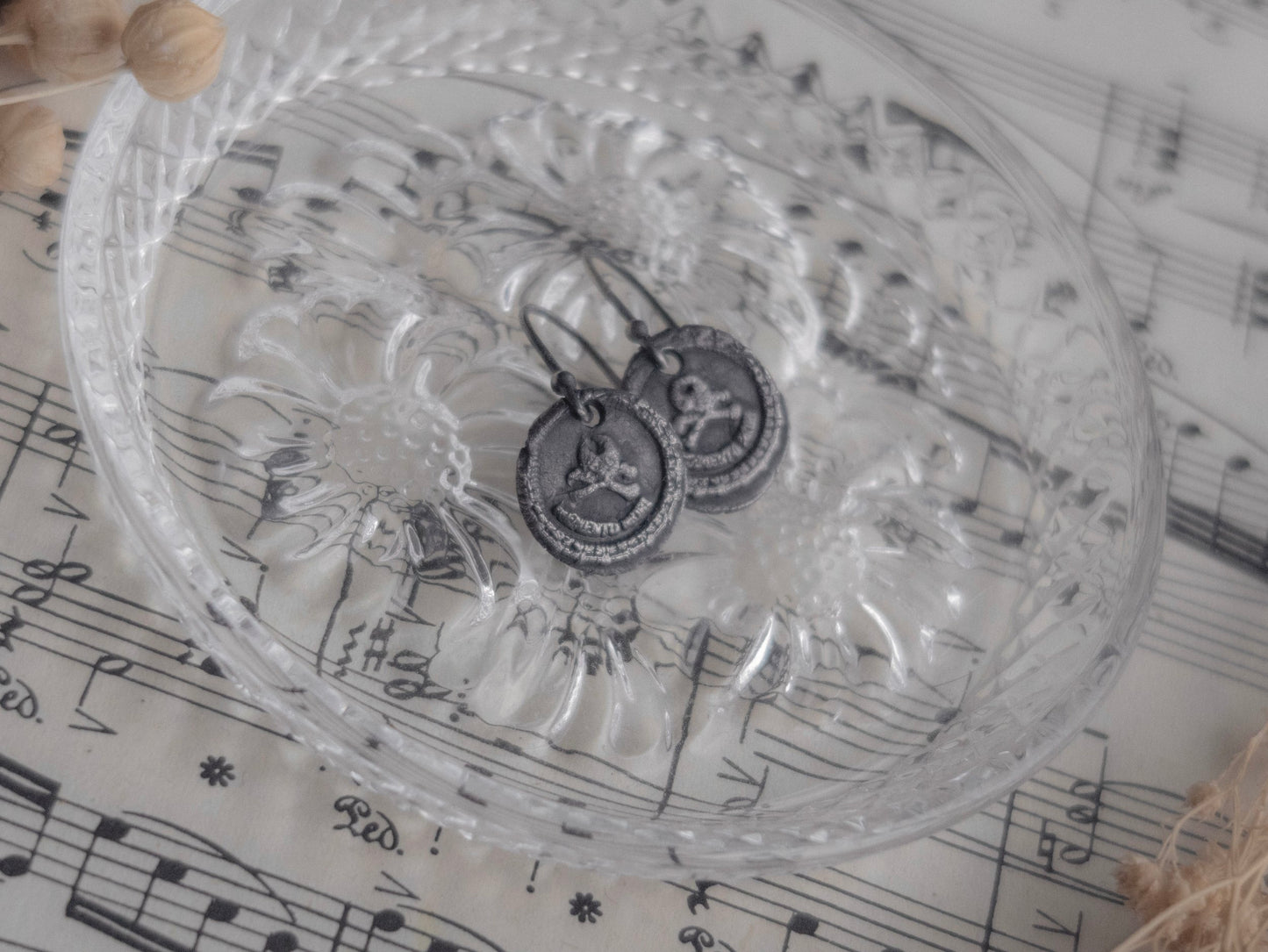 Memento Mori - Earrings - Ready to Ship