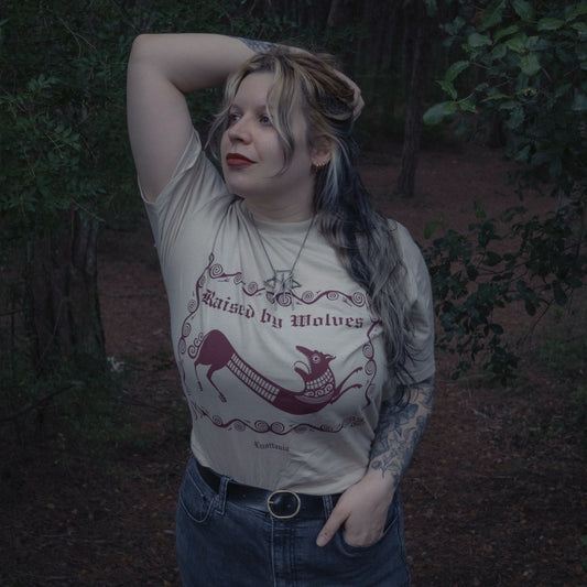 Raised by Wolves Tee x Lusitania Tattoo