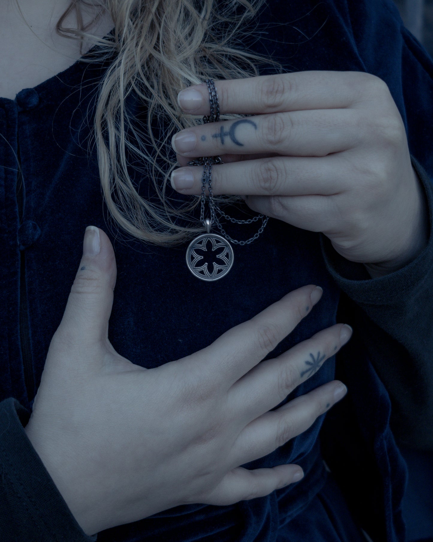 Hexafoil Window - Necklace - Made to Order