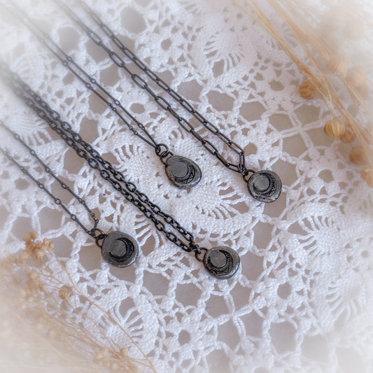 Luna Pendant (Recycled Sterling Silver) - Ready to Ship