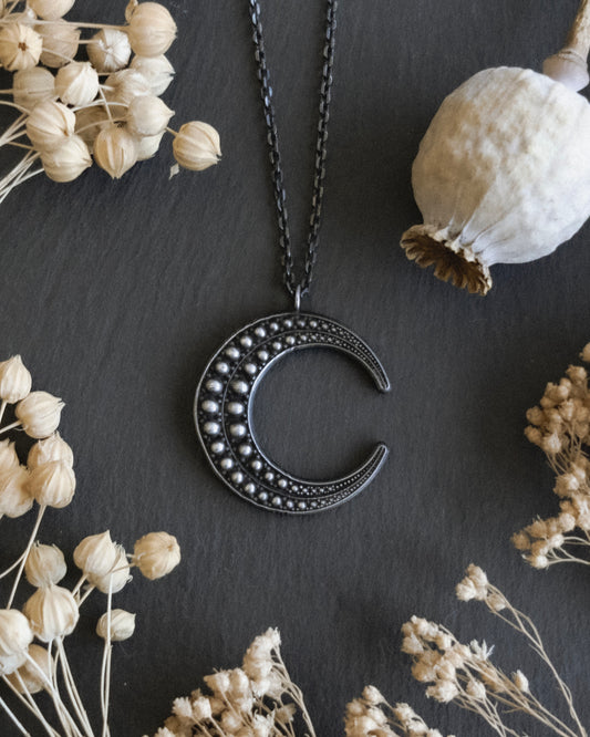 The Moon - Necklace - Made to Order