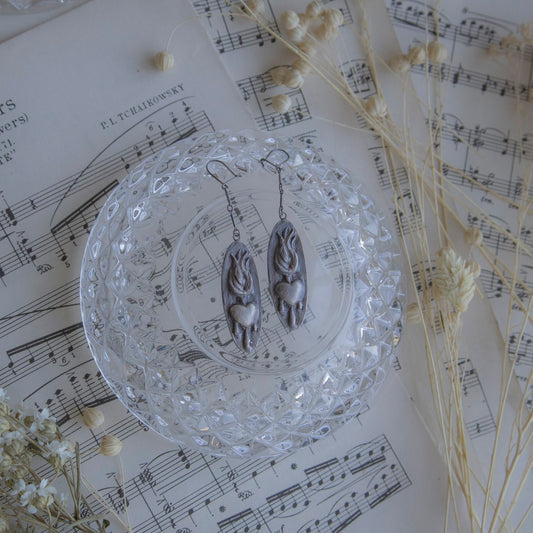 Heart of Cups - Earrings - Made to Order