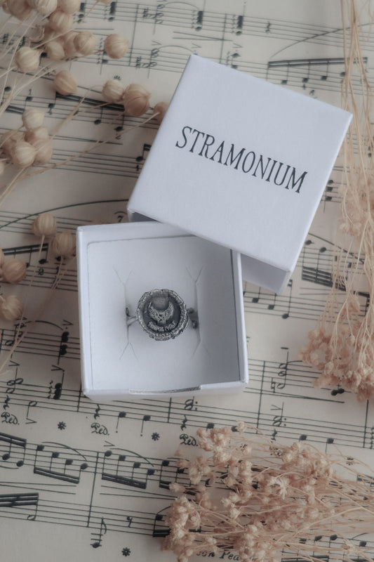 Tempus Fugit - Adjustable Ring - Ready to Ship