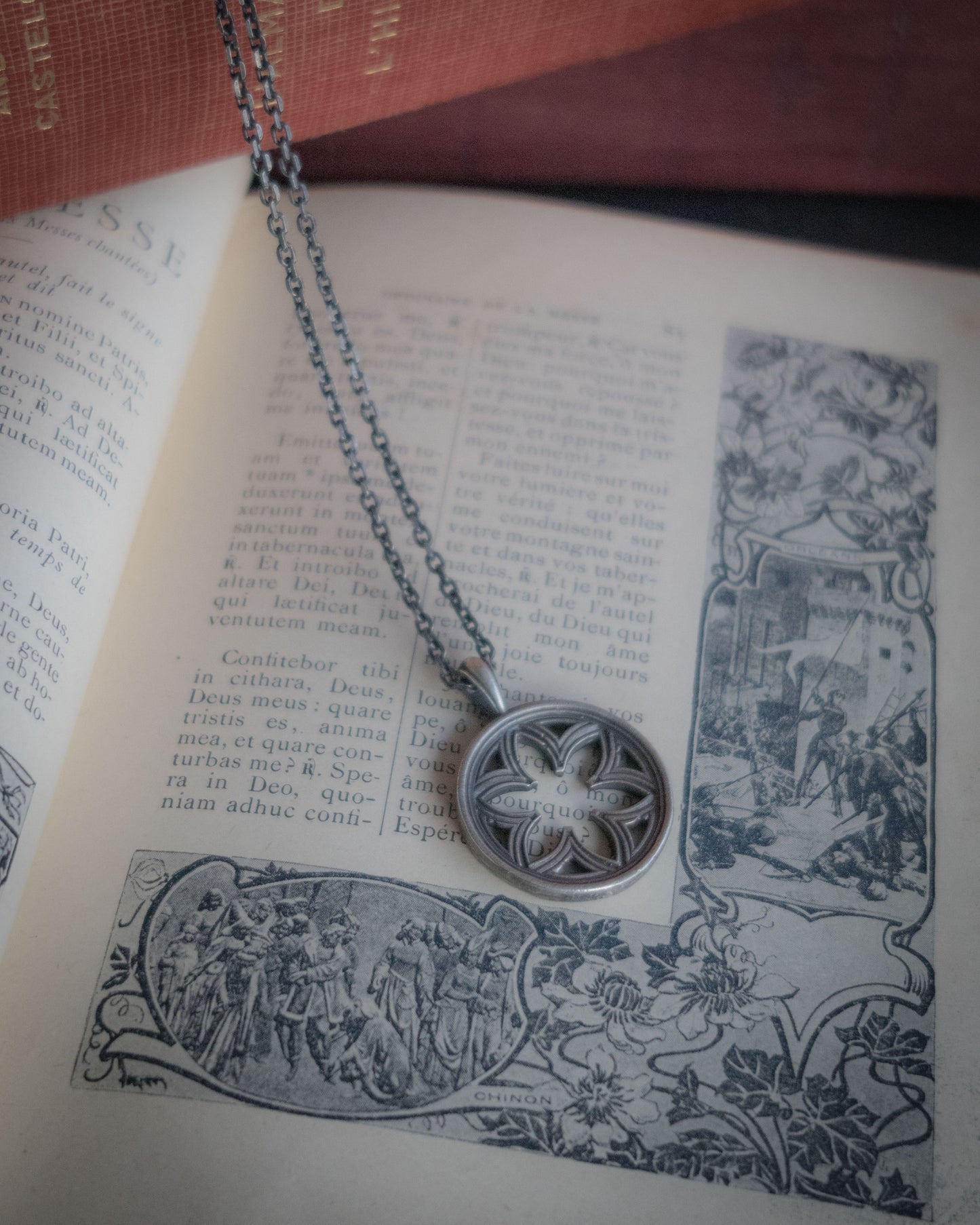 Hexafoil Window - Necklace - Made to Order