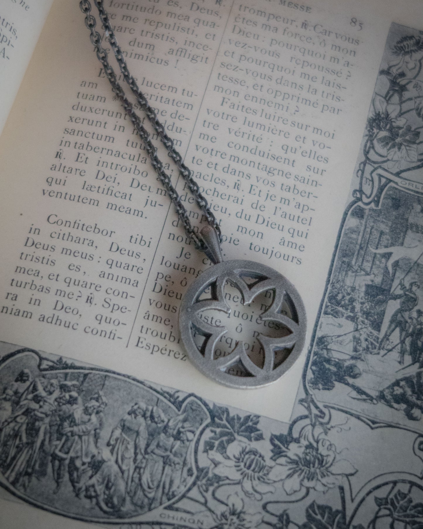 Hexafoil Window - Necklace - Made to Order