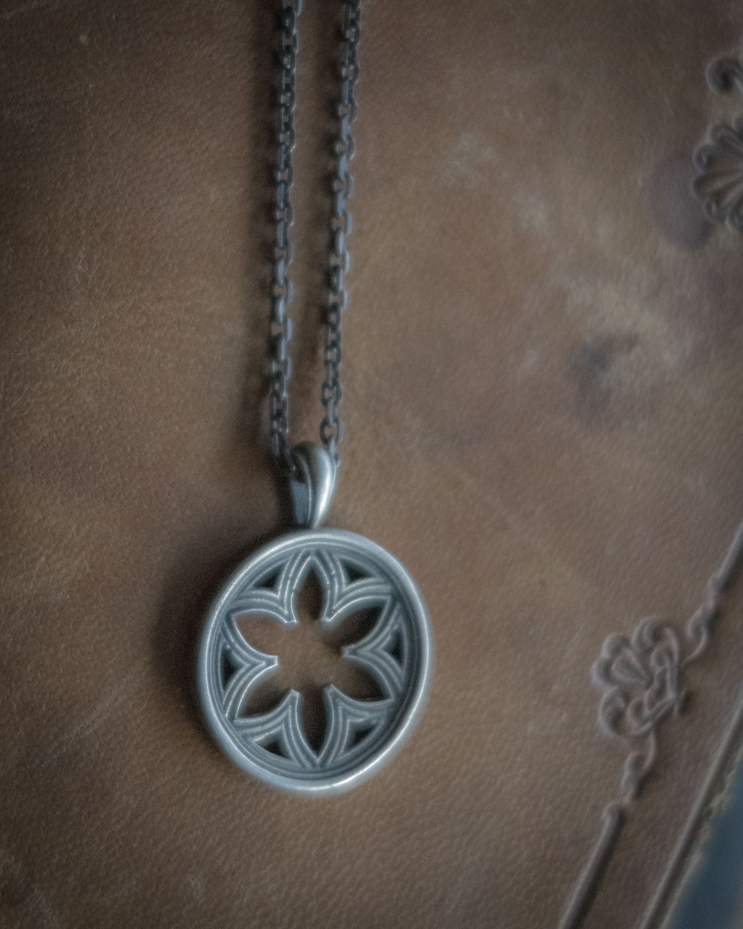 Hexafoil Window - Necklace - Made to Order