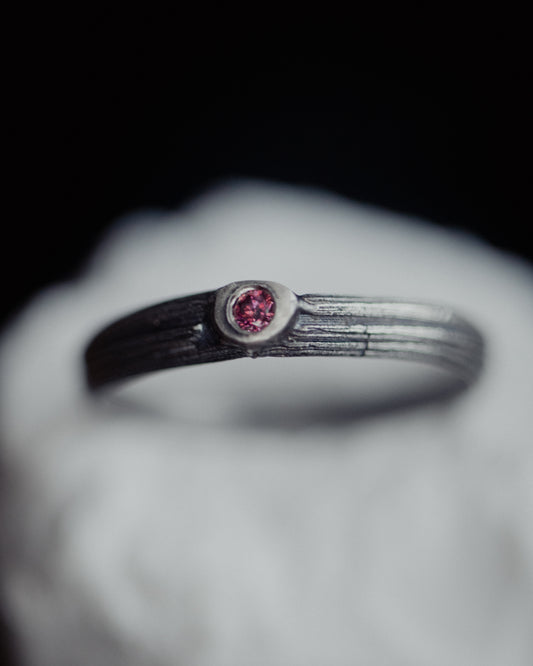 Red Valentine - Size US 9.5 OOAK Ring - Ready to Ship